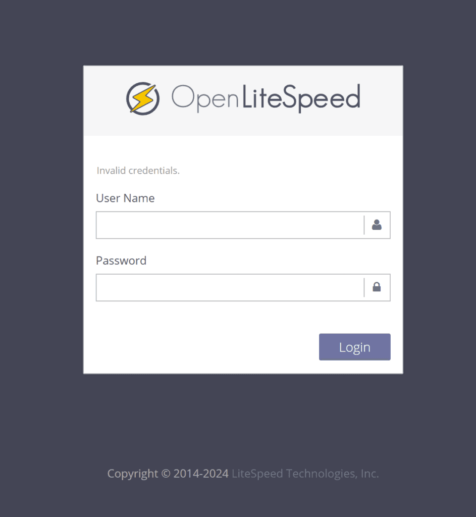 OpenLiteSpeed 安装与使用 - 晴雨技术笔记