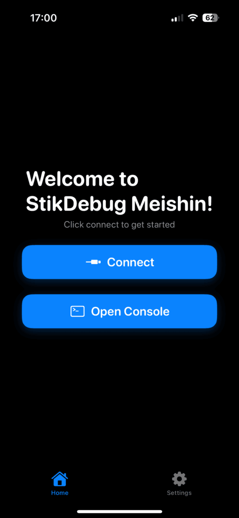 StikDebug 软件主界面。
